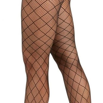 INC International Concepts Diamond-Fishnet Tights S/M